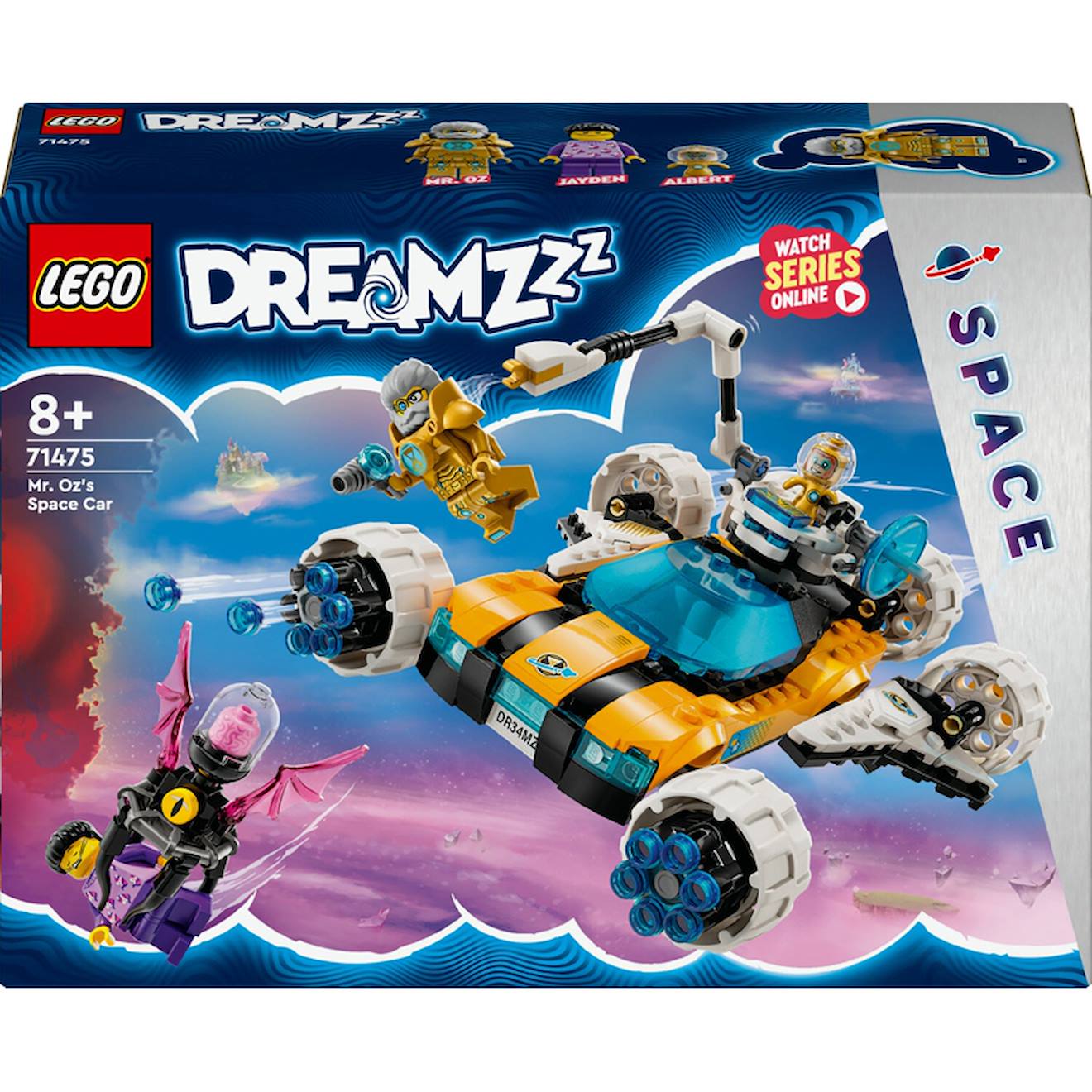 Voiture de l'espace m oz dreamz - 71475 multicolore