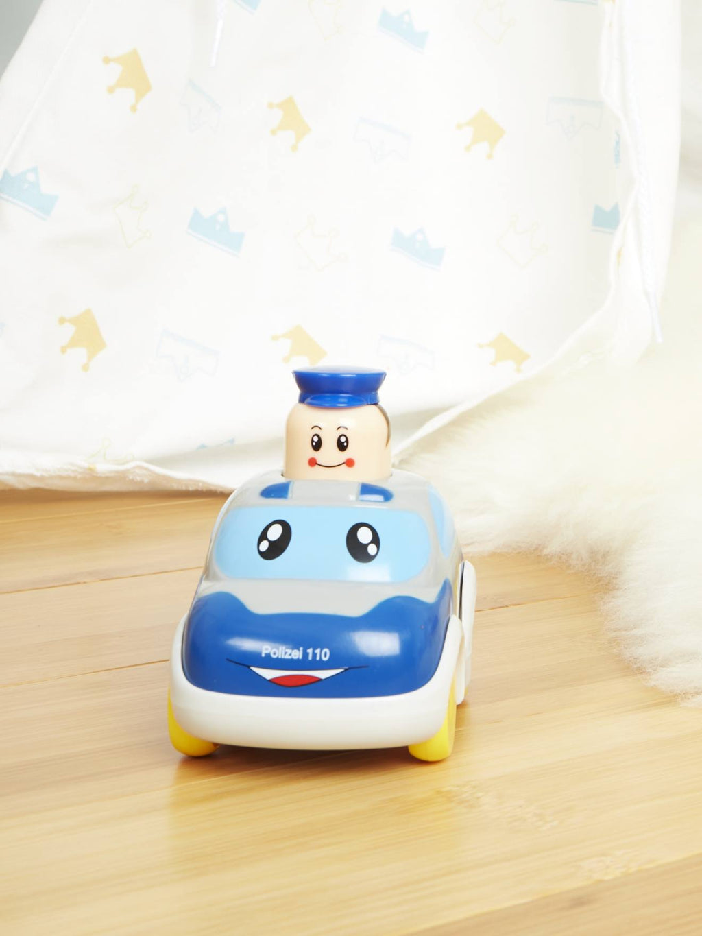 Voiture de police jouet - push and Go police