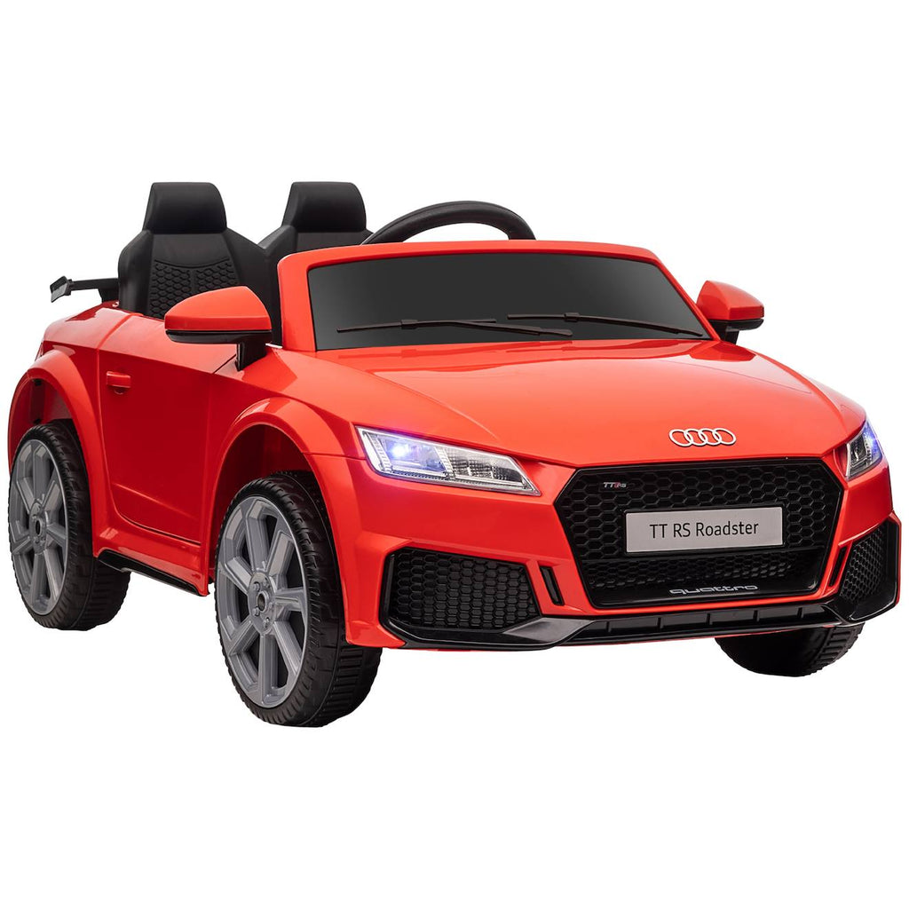 Voiture électrique enfant 12v audi tt rs rouge