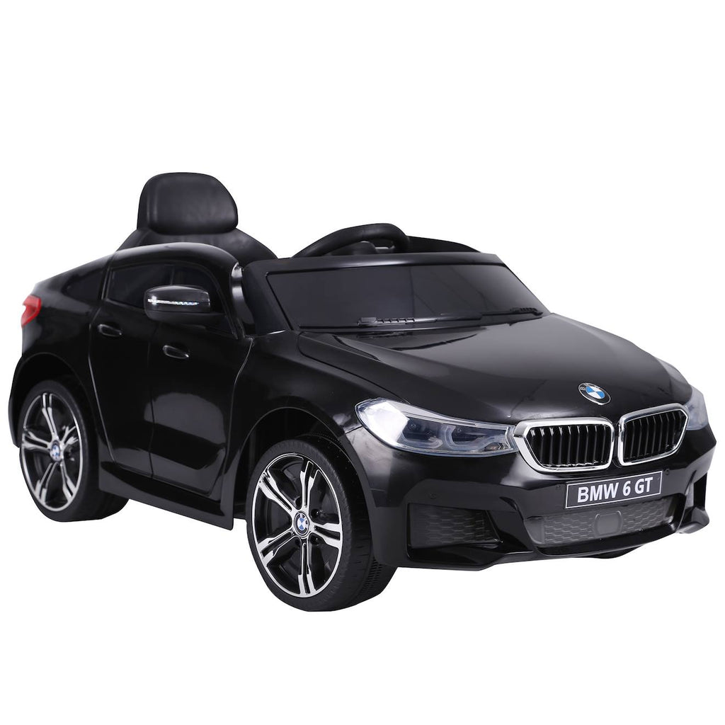 Voiture électrique enfant 6v bmw 6 gt noire noir