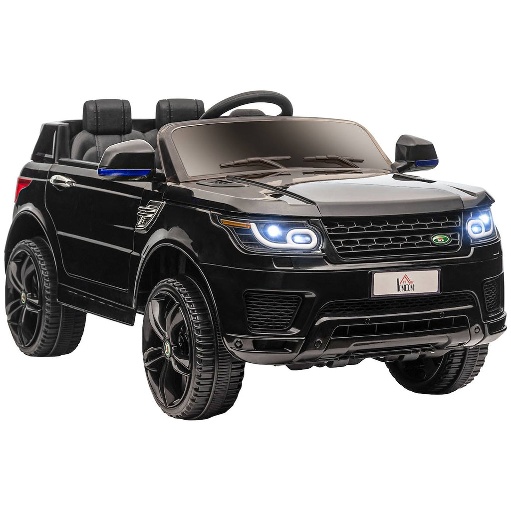 Voiture électrique enfant suv 4x4 - 12v, 5km/h max - télécommande - nombreux effets noir