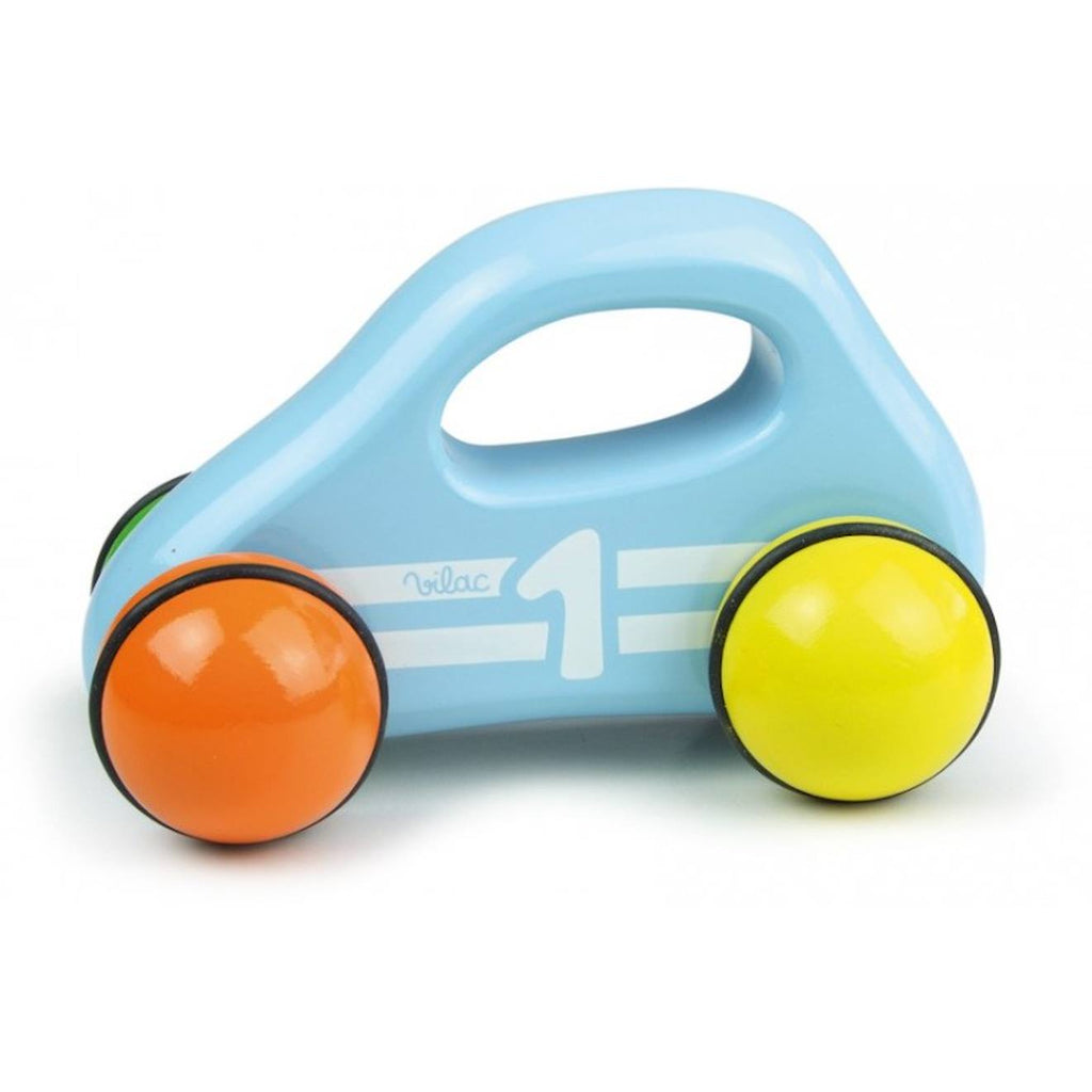 Voiture poignée bleu