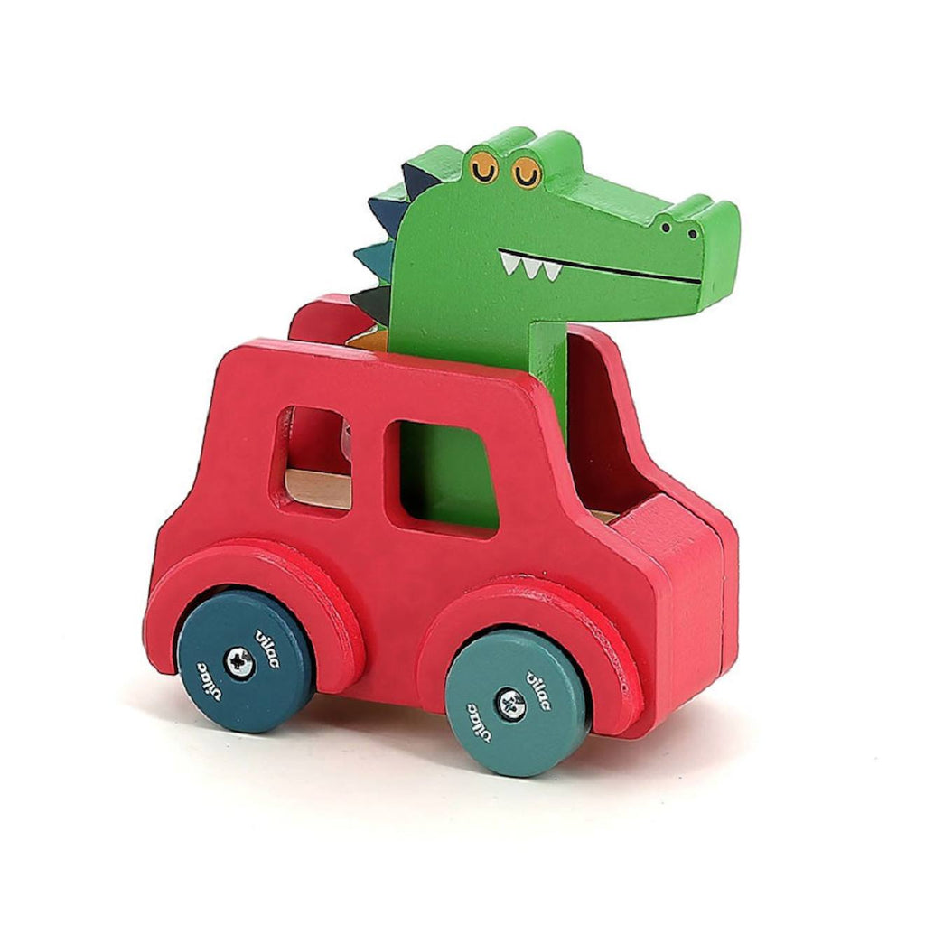 Voiture pouet pouet rouge