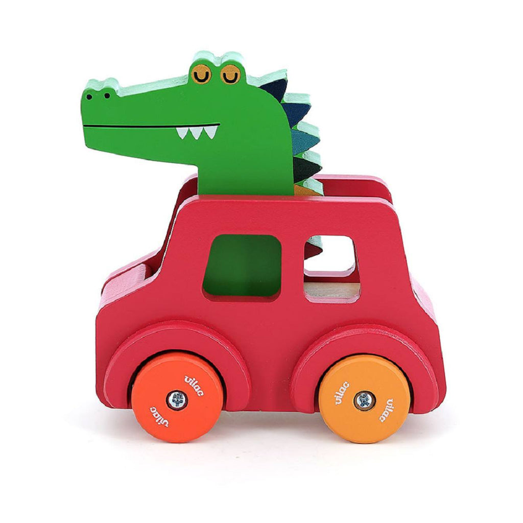 Voiture pouet pouet rouge