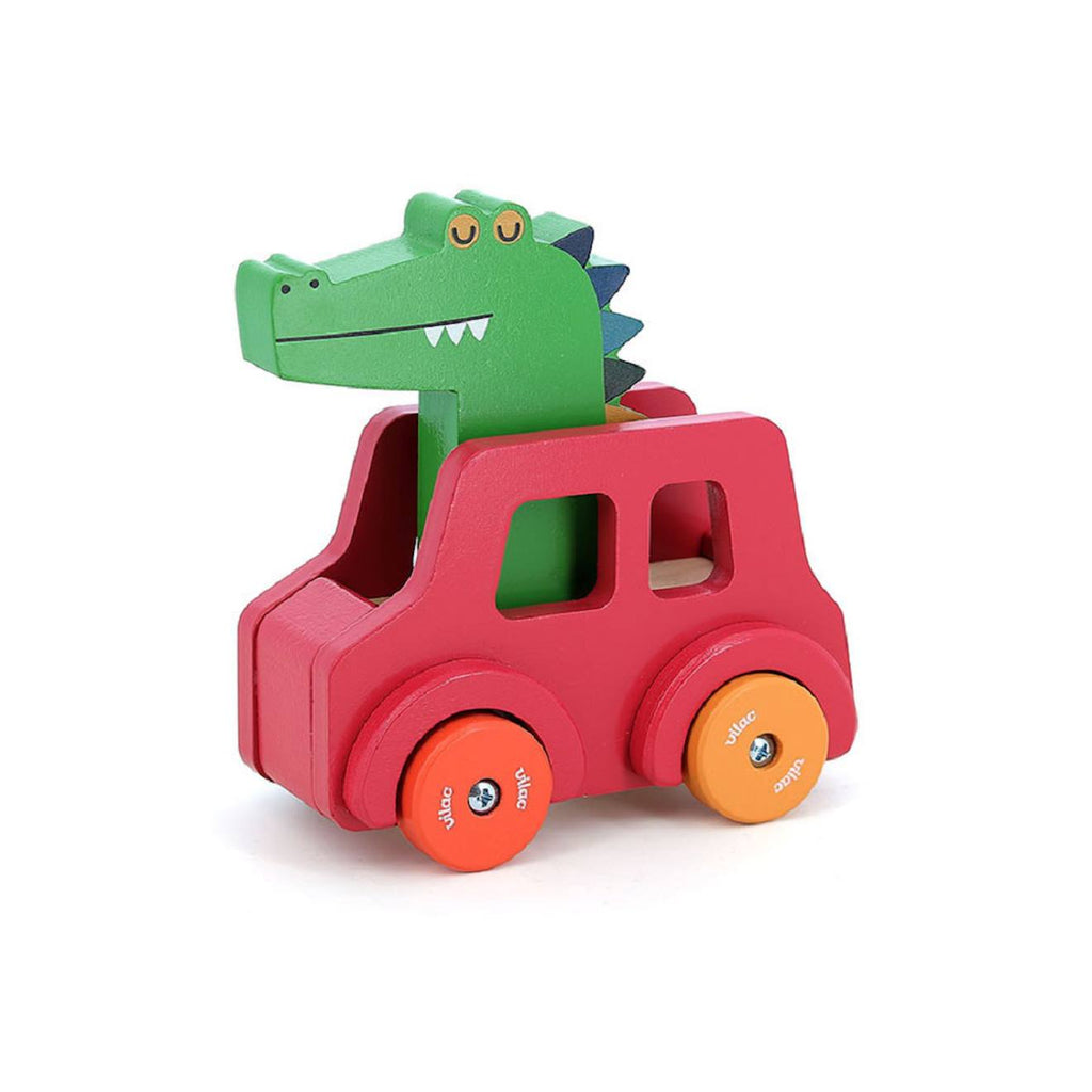 Voiture pouet pouet rouge