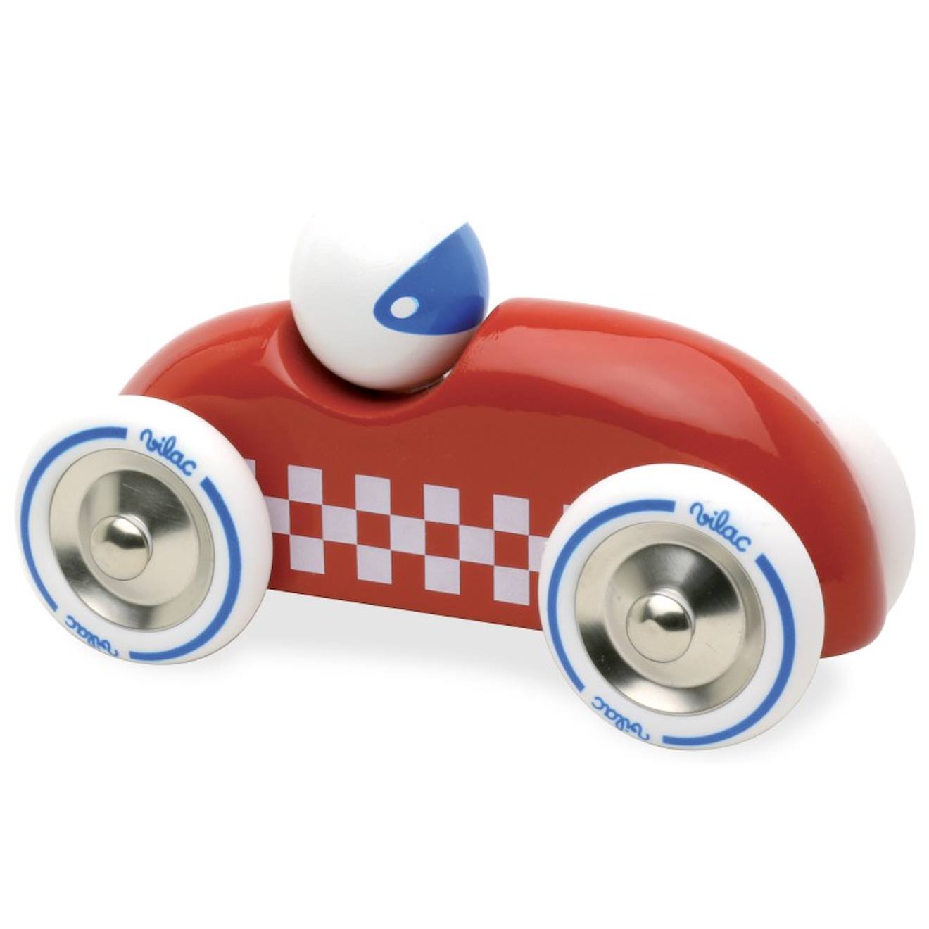 Voiture rallye checkers gm rouge rouge
