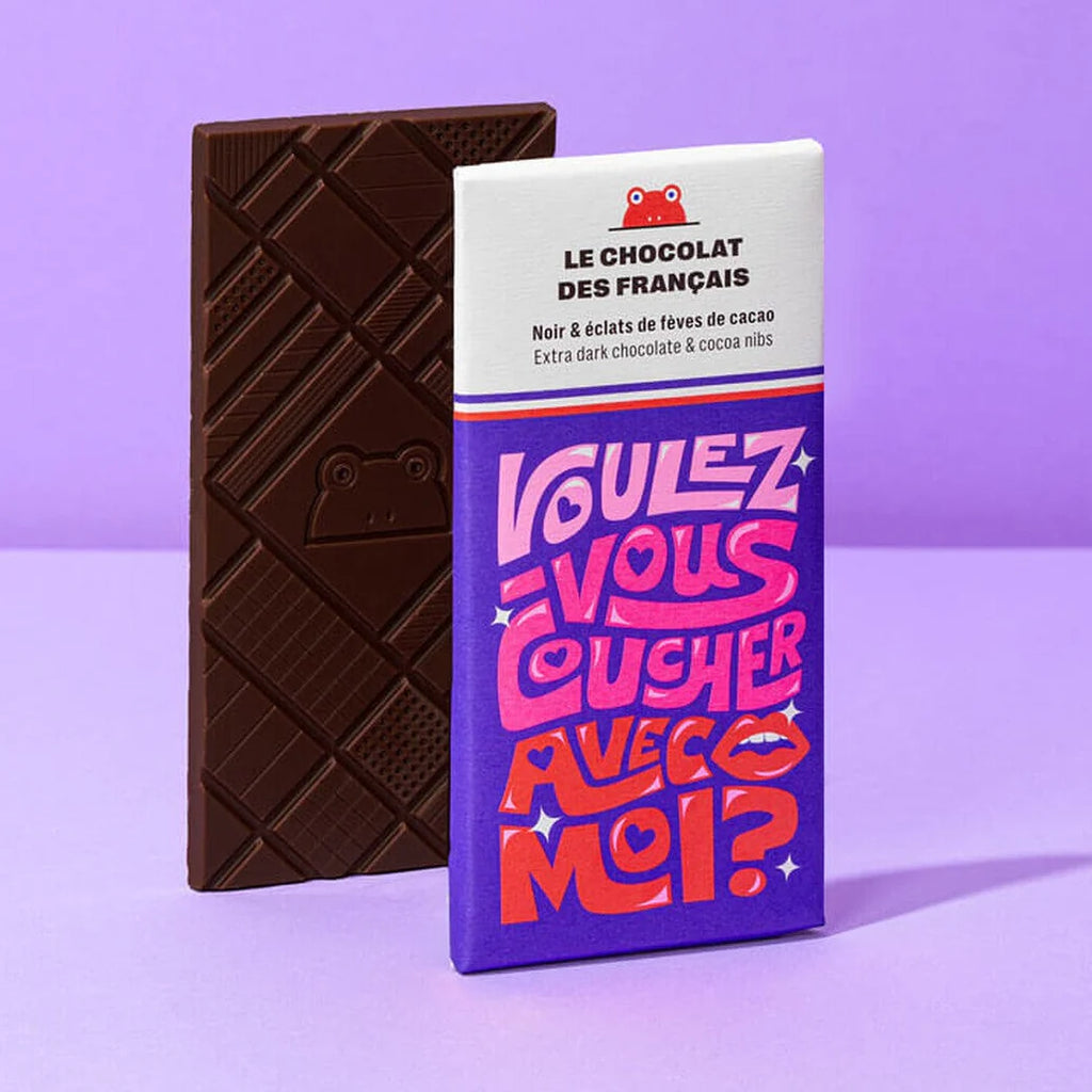 Tablette de chocolat Voulez-vous coucher avec moi ?