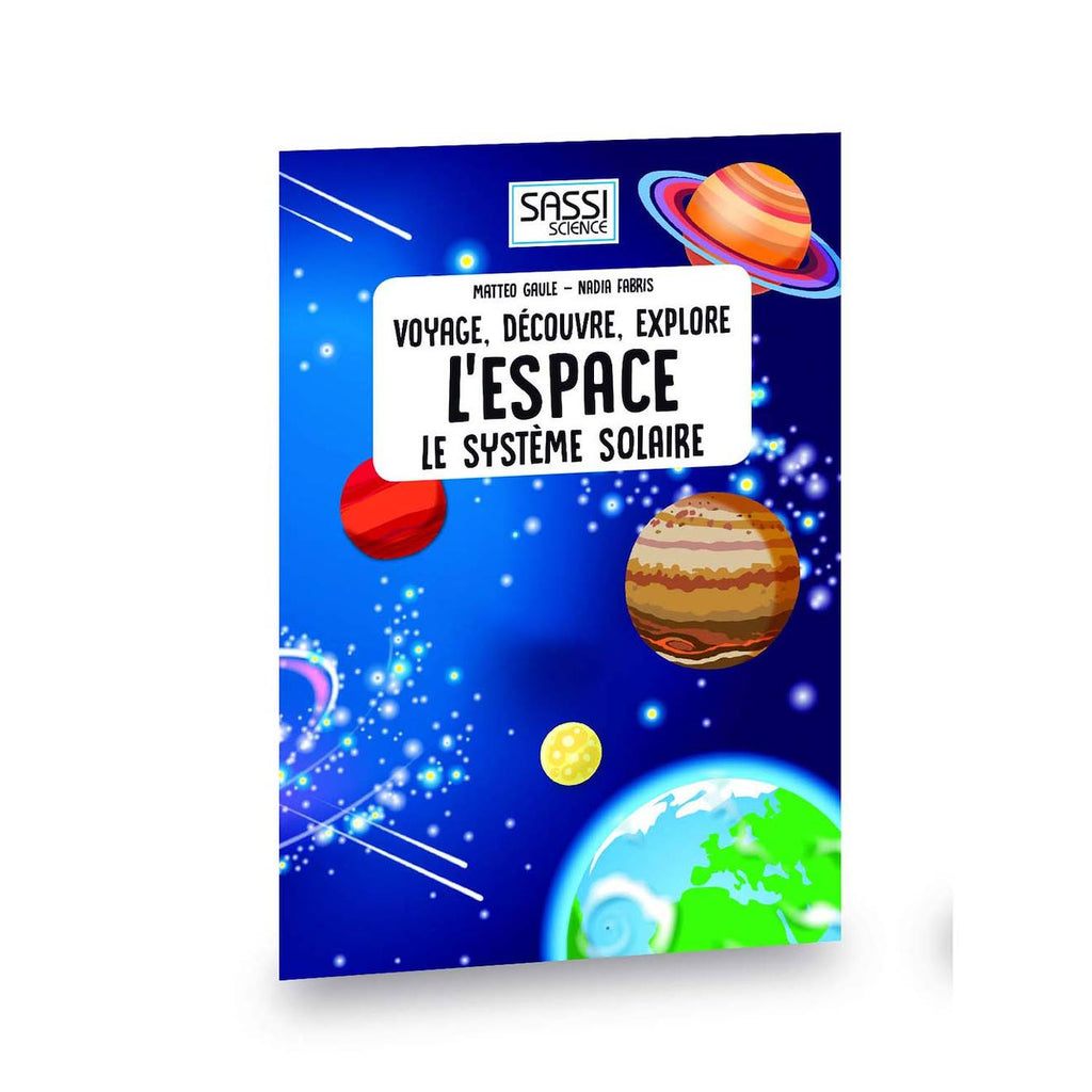 Voyage, découvre, explore - l'espace bleu