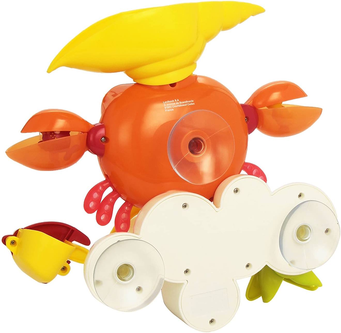 Water crab, jeu de bain en forme de crabe orange