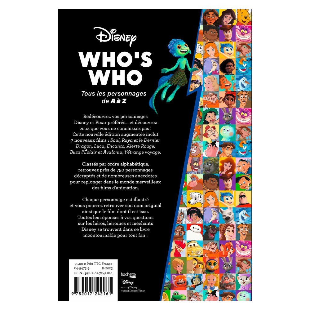 Who's Who Disney - Edition Augmentée - Livre à Offrir