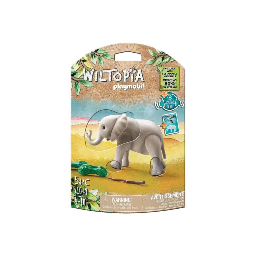 Wiltopia bébé eléphanteau 71049 multicolore