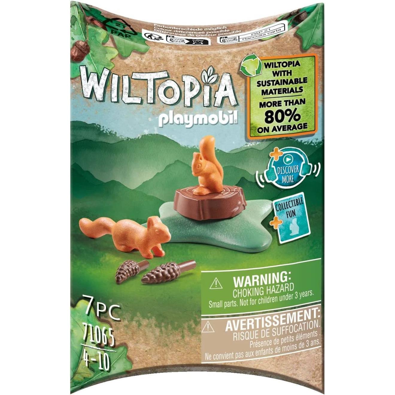 Wiltopia écureuils 71065 multicolore
