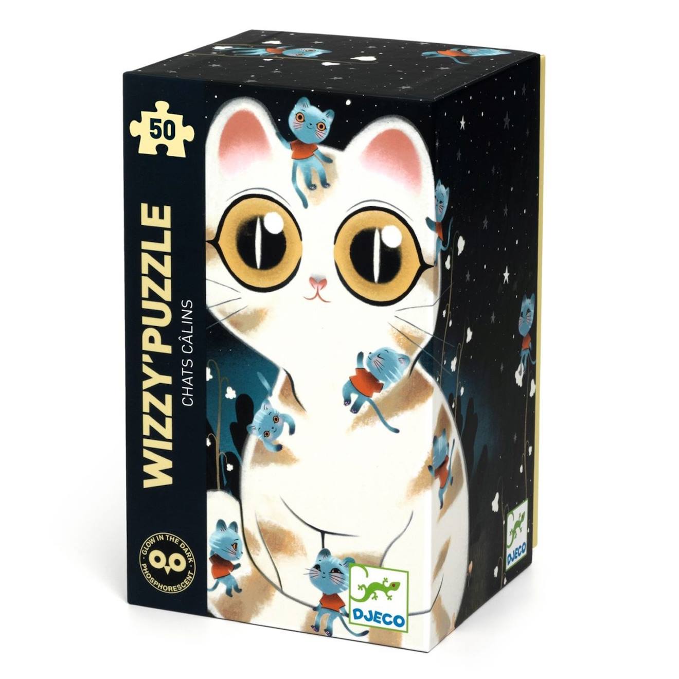 Wizzy puzzle chats câlins 50 pièces multicolore