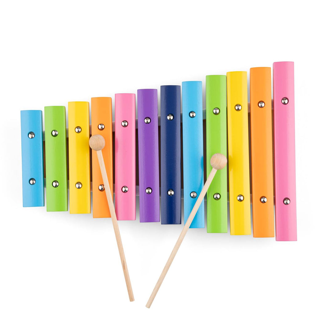 Xylophone 12 tons bleu