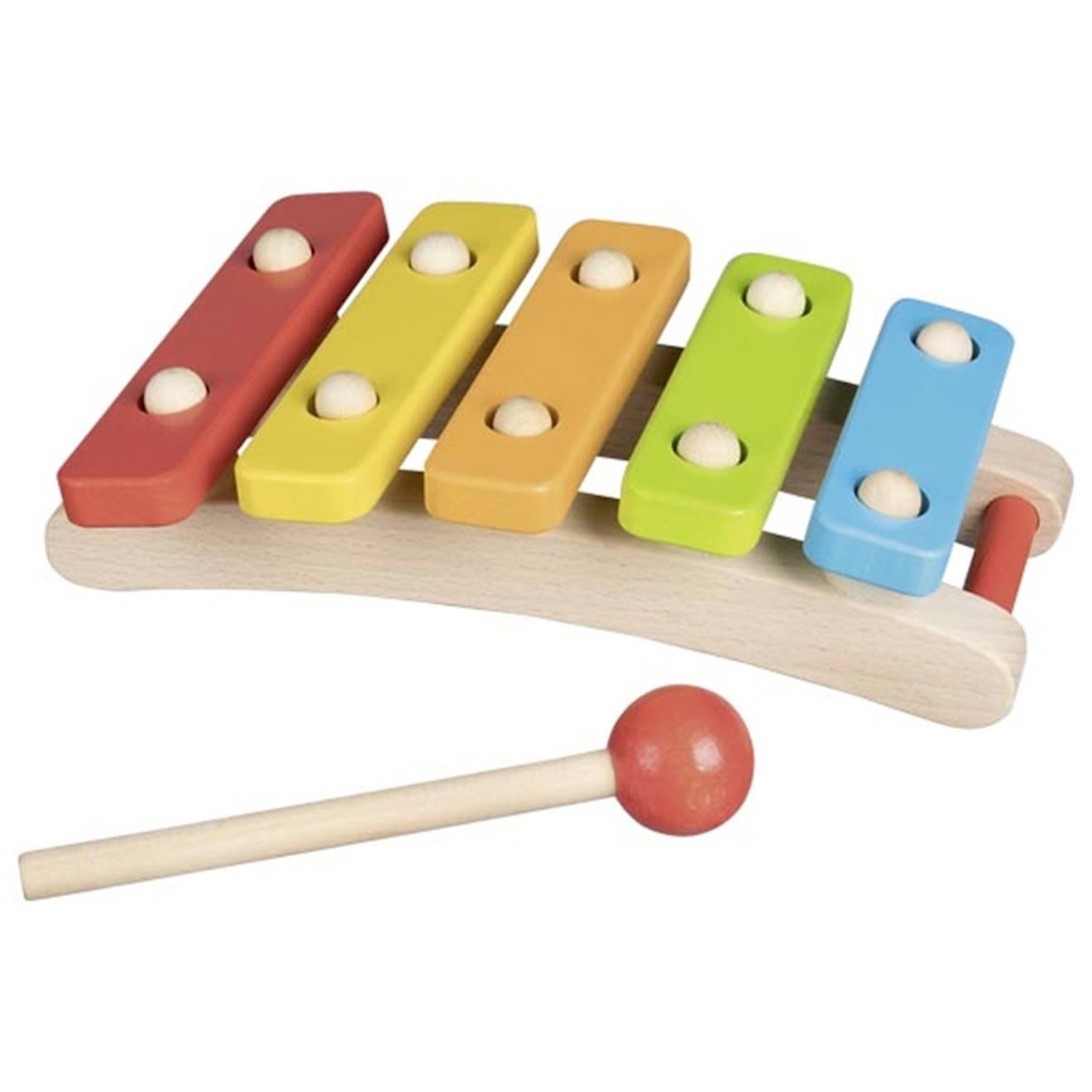 Xylophone arc-en-ciel multicolore
