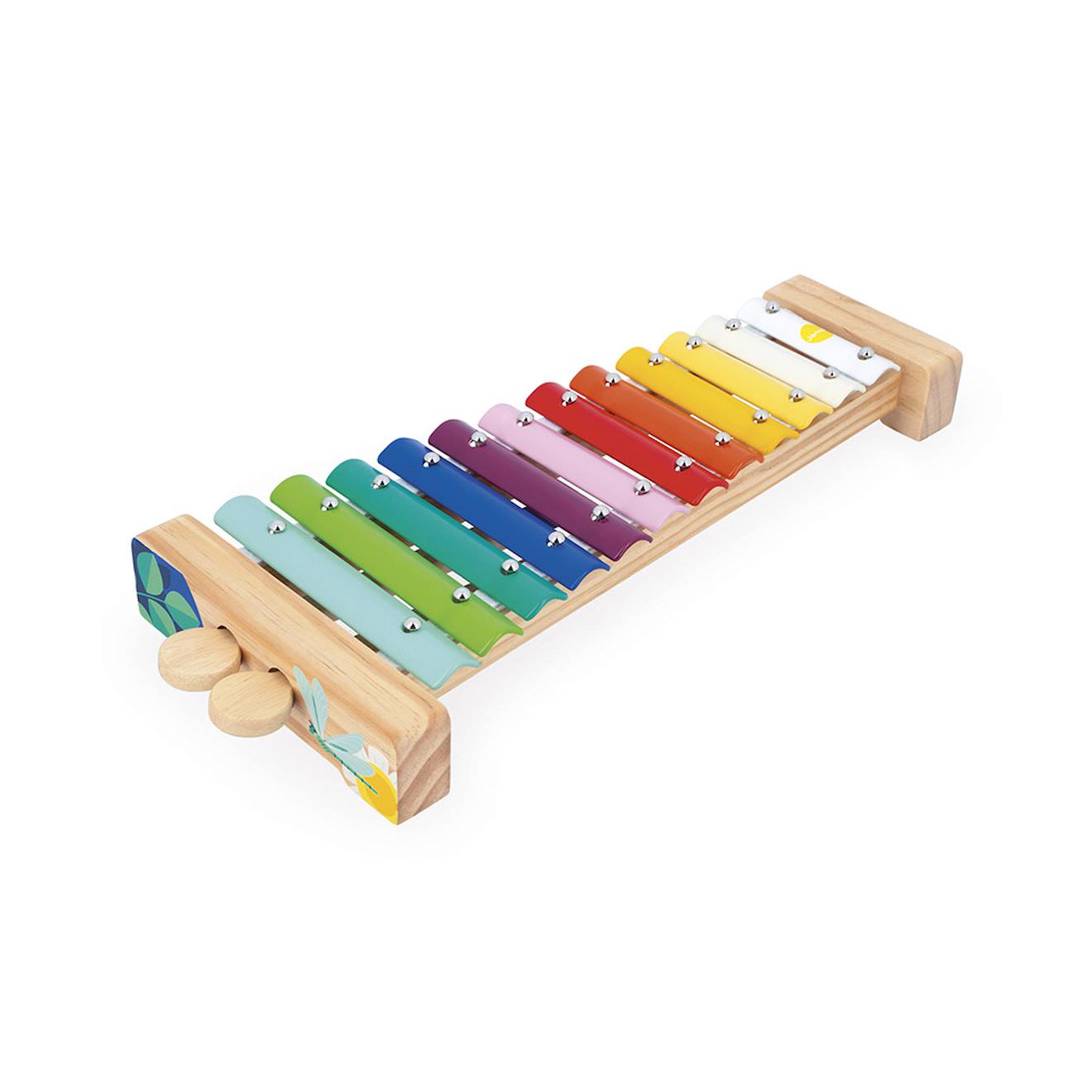 Xylophone en bois FSC, gioia multicolore