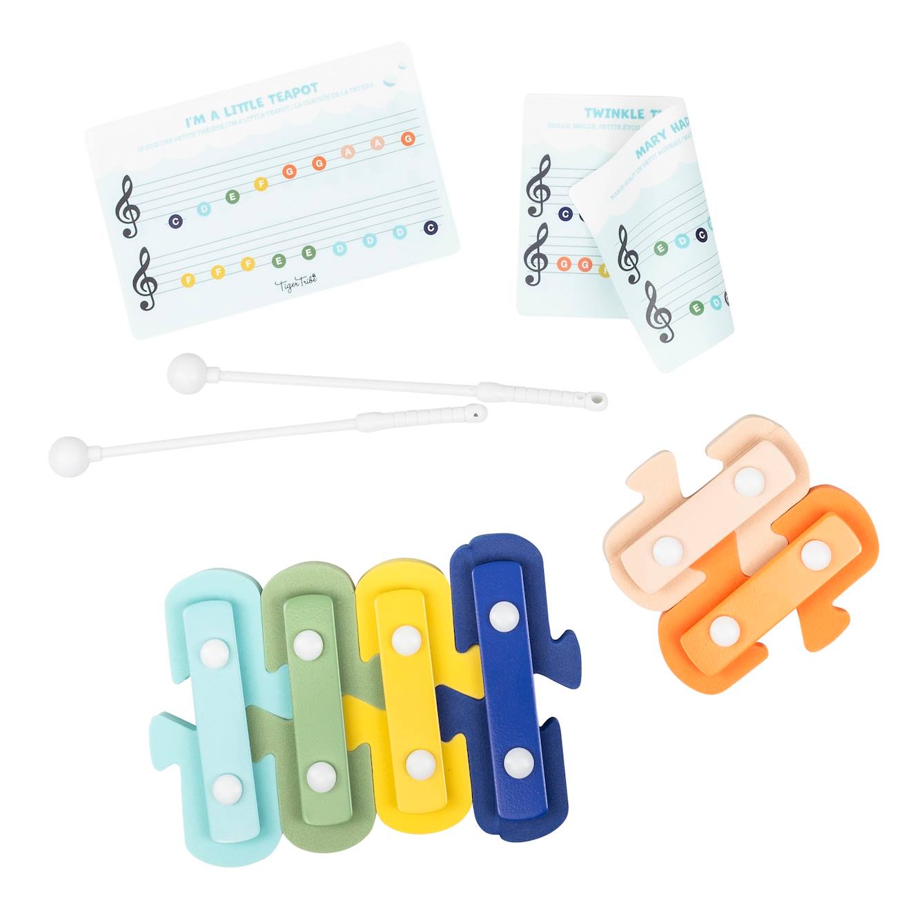 Xylophone pour le bain bleu
