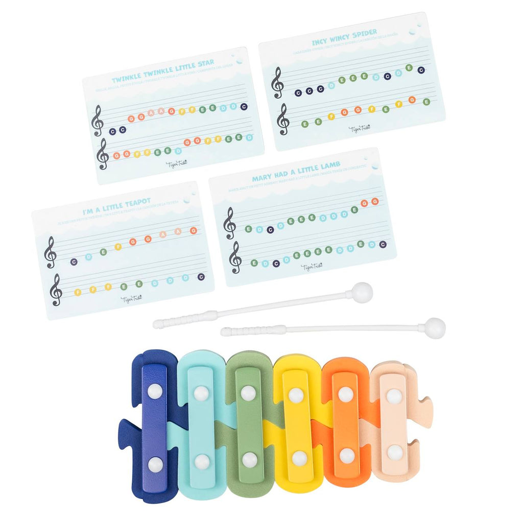 Xylophone pour le bain bleu