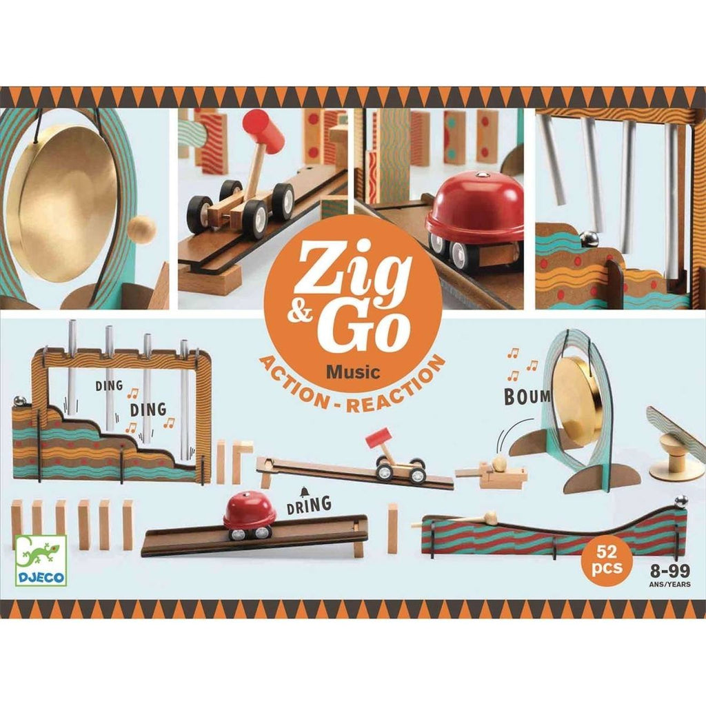 Zig & Go music 52 pièces multicolore